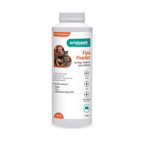 Aristopet: polvere antipulci per cani