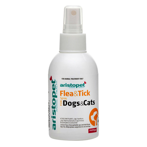 Aristopet Spray contro pulci e zecche per cani