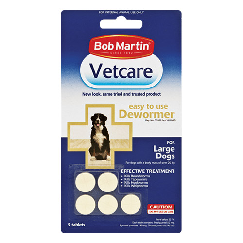 Bob Martin Vetcare: vermifugo per cani