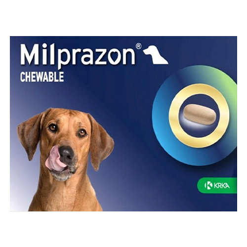 Milprazon - Compresse masticabili vermifughe per cani