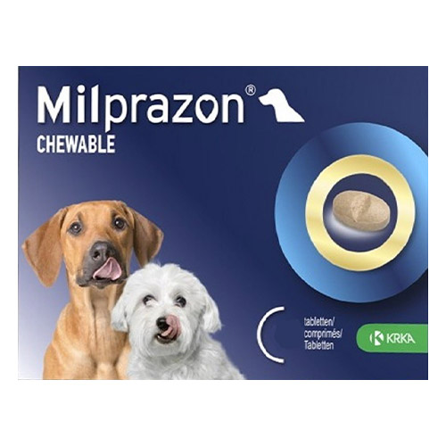 Milprazon - Compresse masticabili vermifughe per cani