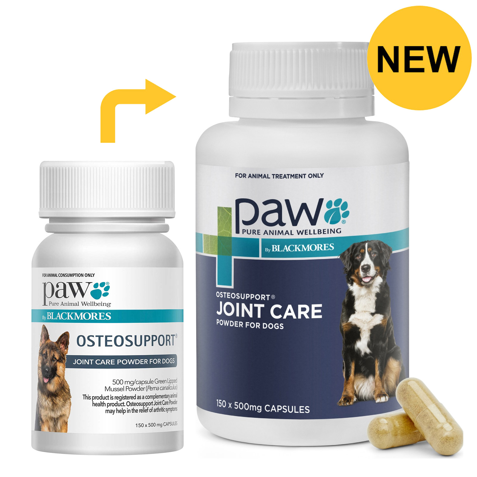 Paw Osteosupport - Polvere per la cura delle articolazioni dei cani