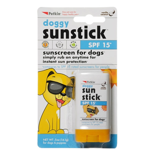 Petkin Doggy Sunstick SPF15 - Crema solare per cani e gatti