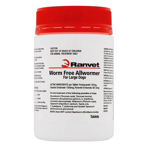 Ranvet Allwormer per cani