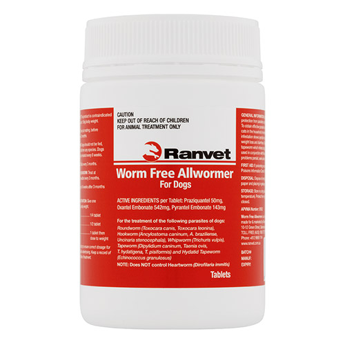 Ranvet Allwormer per cani