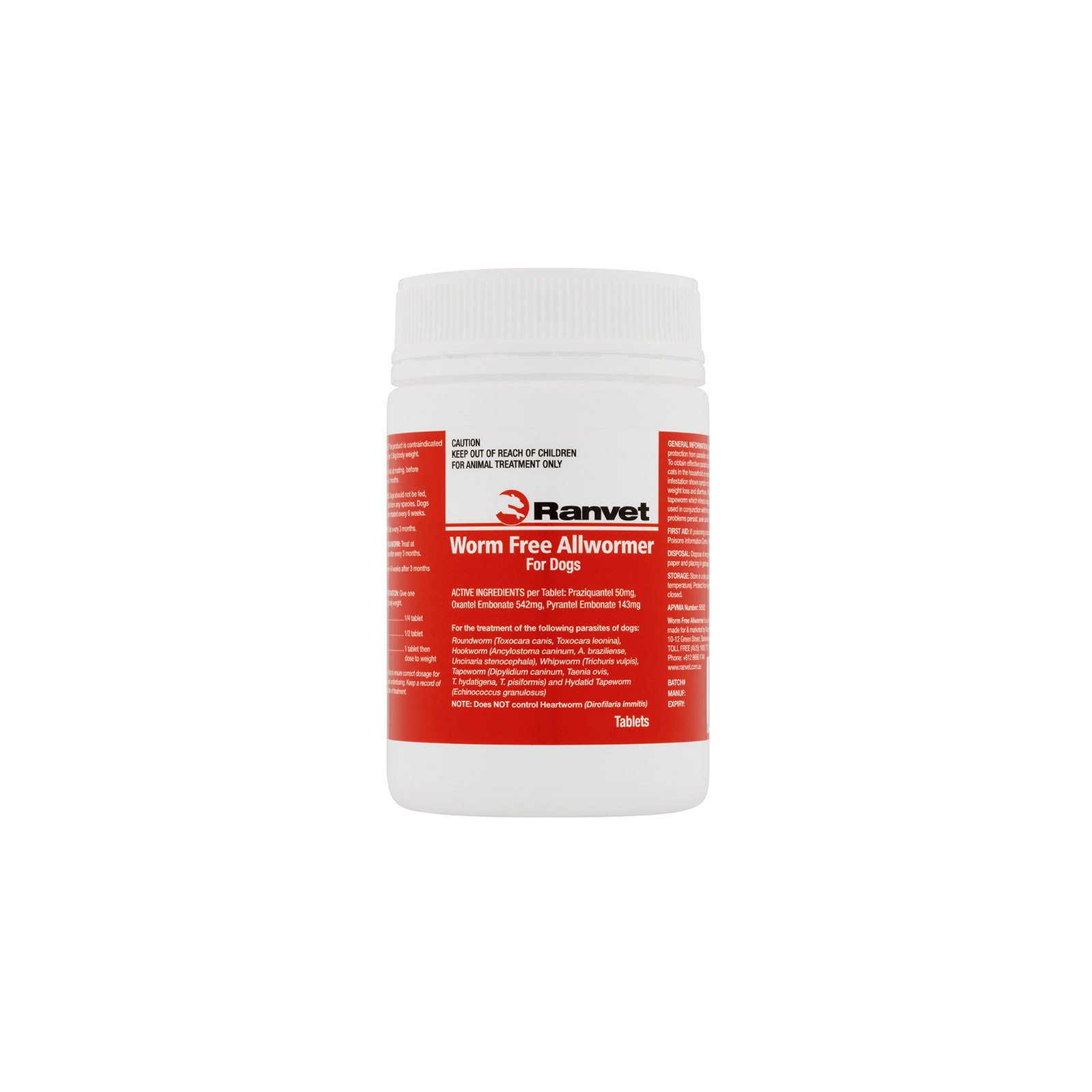 Ranvet Allwormer per cani