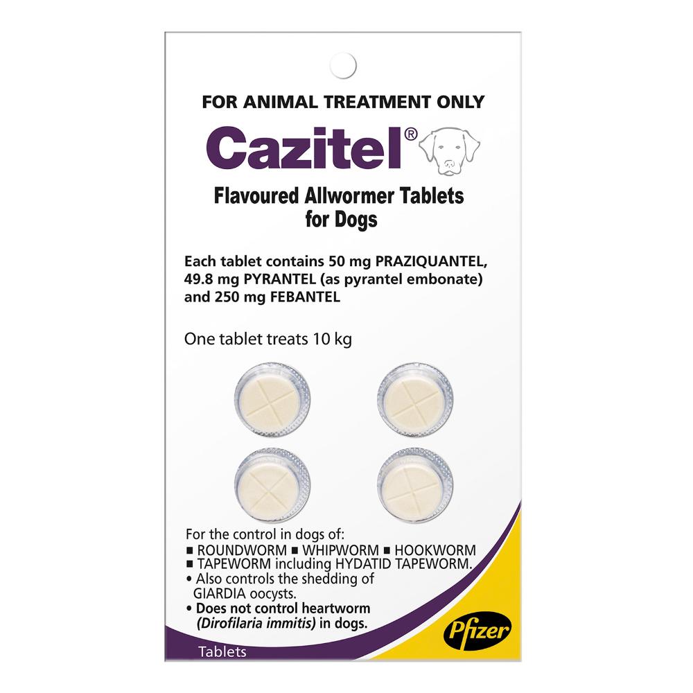 Cazitel: vermifugo aromatizzato per cani