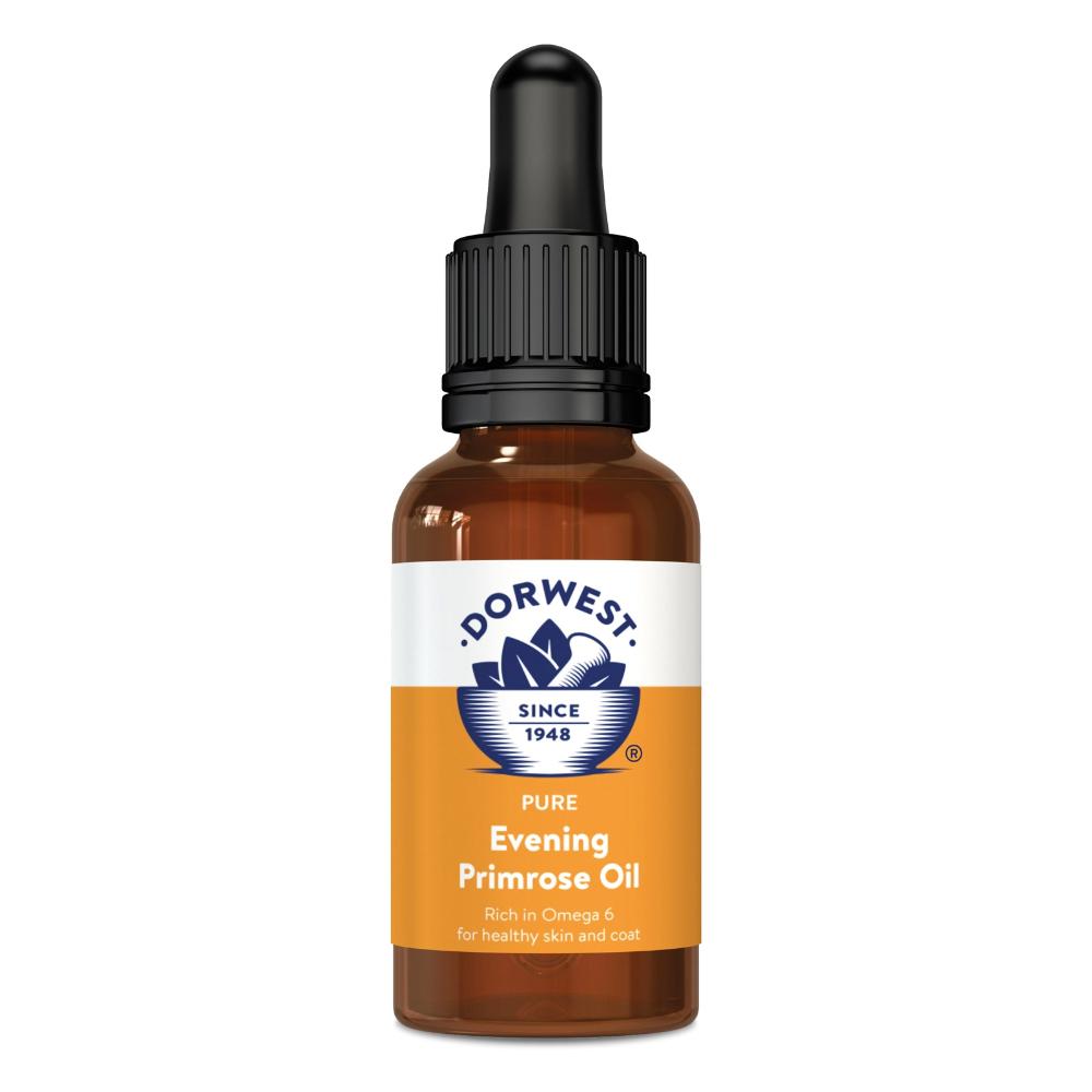 Olio di enotera Dorwest liquido per cani e gatti