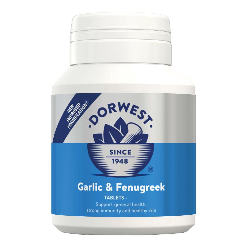Dorwest: compresse all'aglio e fieno greco per cani e gatti