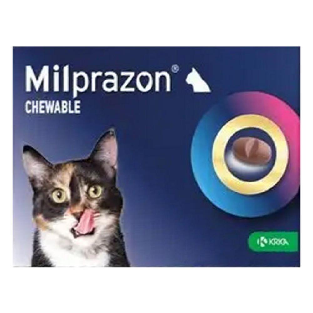 Milprazon - Compresse masticabili vermifughe per gatti