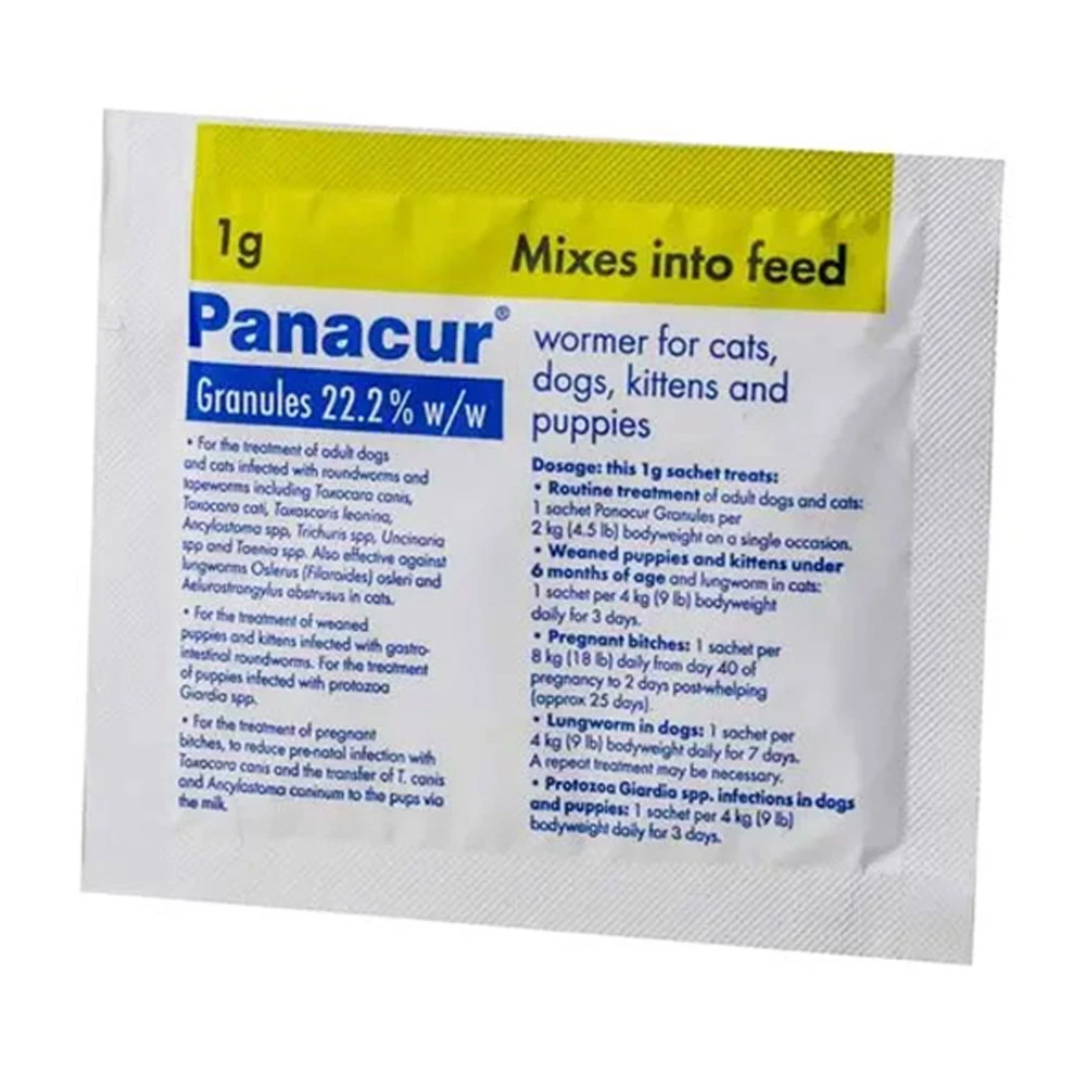 Panacur - Granuli vermifughi per gatti