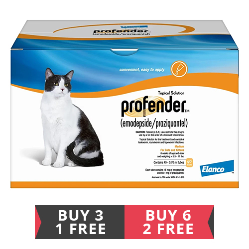 Profender Medium Cats (0.70 ml) 5.5-11 lbs