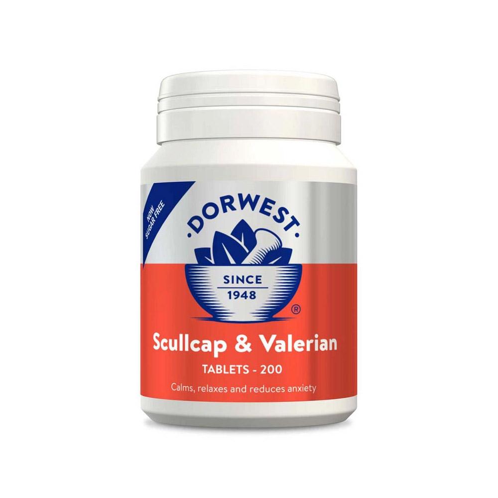 Compresse di scutellaria e valeriana per cani