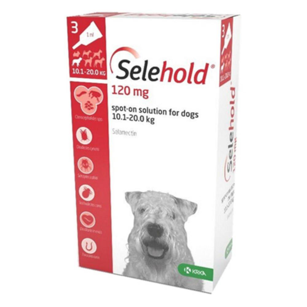 Selehold (Revolution generico) per cani