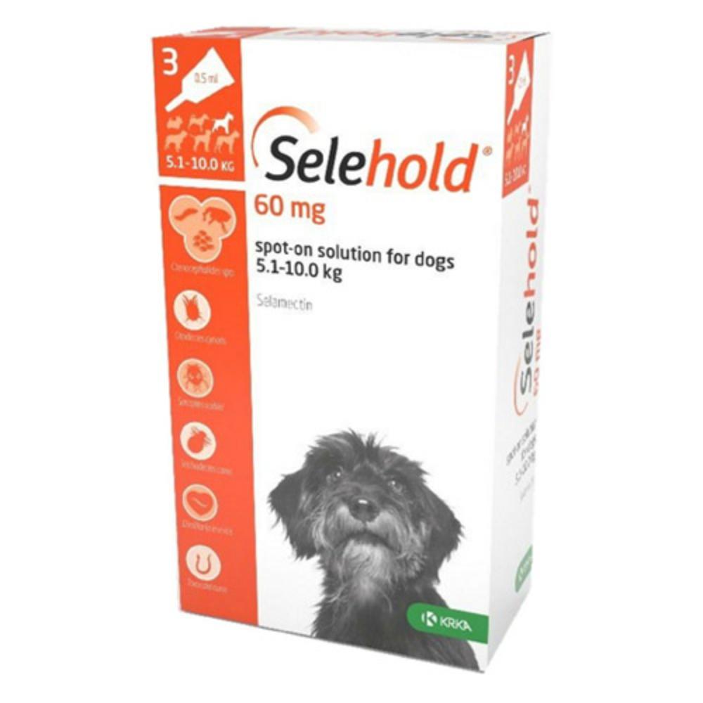 Selehold (Revolution generico) per cani