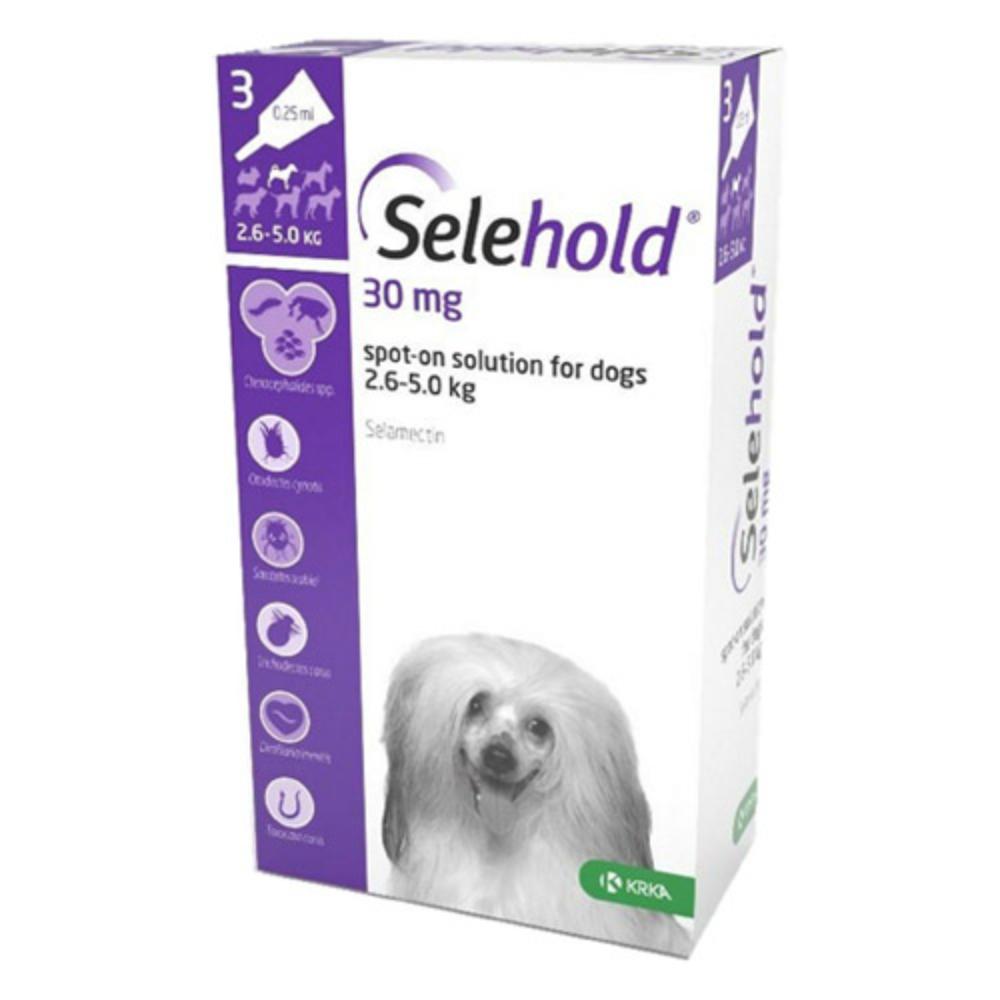 Selehold (Revolution generico) per cani