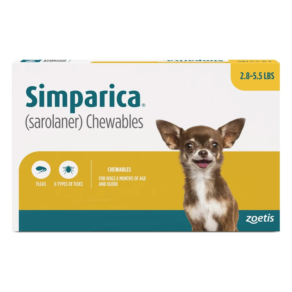 Simparica - Compresse masticabili contro pulci e zecche