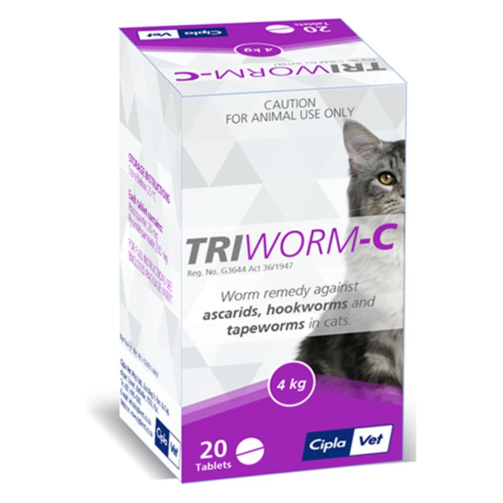 Triworm-C: vermifugo per gatti