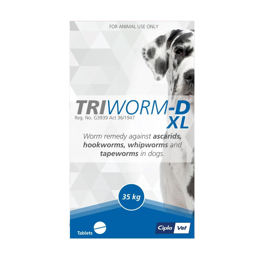 Triworm-D: vermifugo per cani